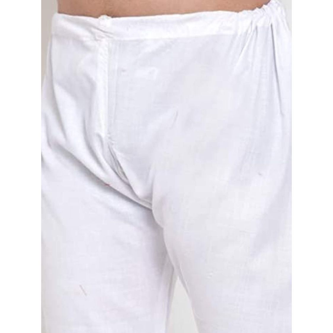 Yellow Solid Pure Cotton Traditional Kurta Pajama Set For Pooja Brataband Marriage Occasion For Men | Fashion