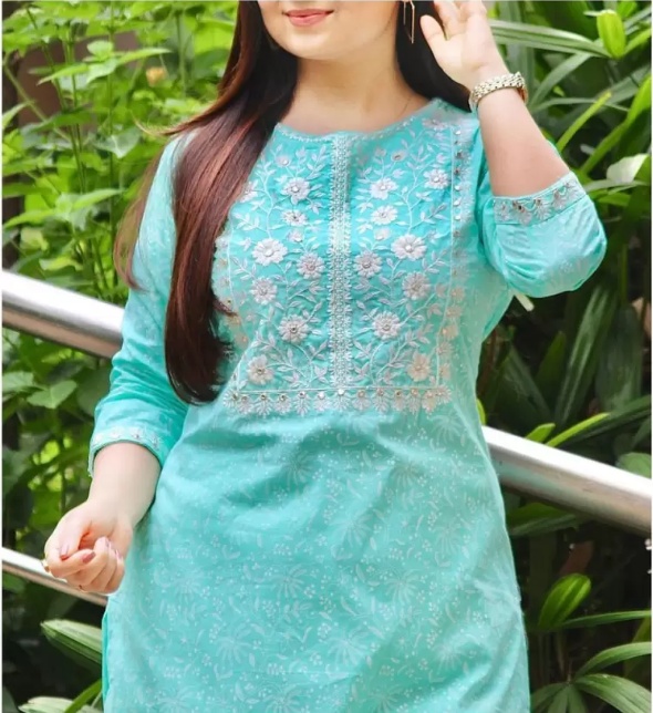 Women's Viscose Rayon Kurta Pant Set