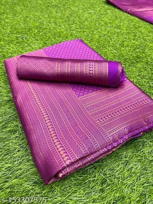 Fabdale Woven Kanjivaram Pure Silk Saree | Wedding & Festive Wear (AVNF-001)