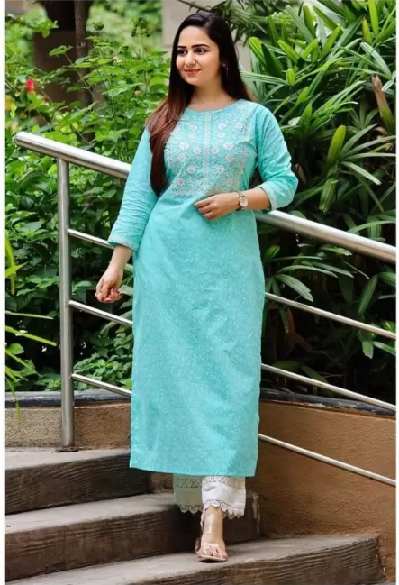 Women's Viscose Rayon Kurta Pant Set