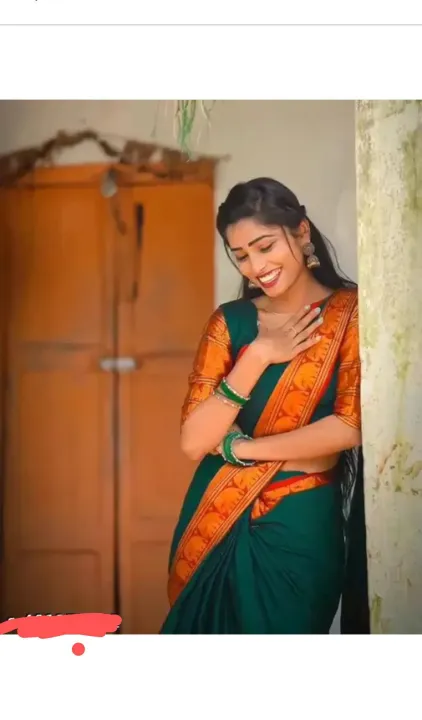 Pthani Cotton Silk Saree with Blouse Women's Traditional Indian Dress in Assorted Colors