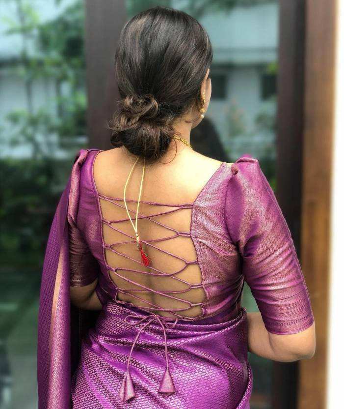 Fabdale Woven Kanjivaram Pure Silk Saree | Wedding & Festive Wear (AVNF-001)